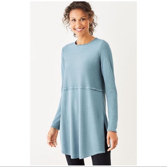 J. Jill | Grace Side Split Tunic Sweater - Picture 6 of 6